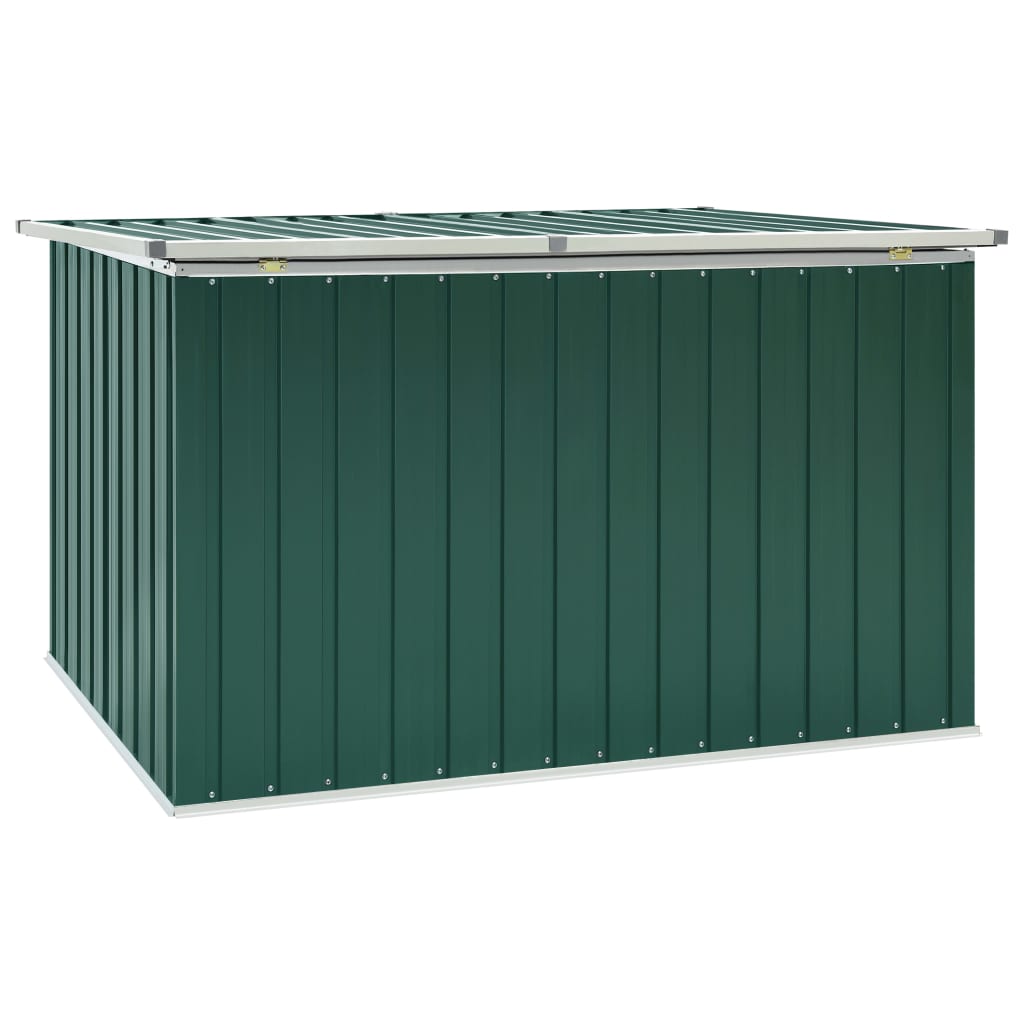 vidaXL Ladă de depozitare pentru grădină, verde, 171 x 99 x 93 cm vidaXL Ladă de depozitare pentru grădină, verde, 171 x 99 x 93 cm