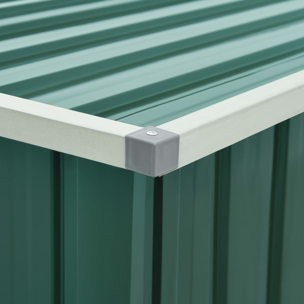 vidaXL Ladă de depozitare pentru grădină, verde, 171 x 99 x 93 cm vidaXL Ladă de depozitare pentru grădină, verde, 171 x 99 x 93 cm