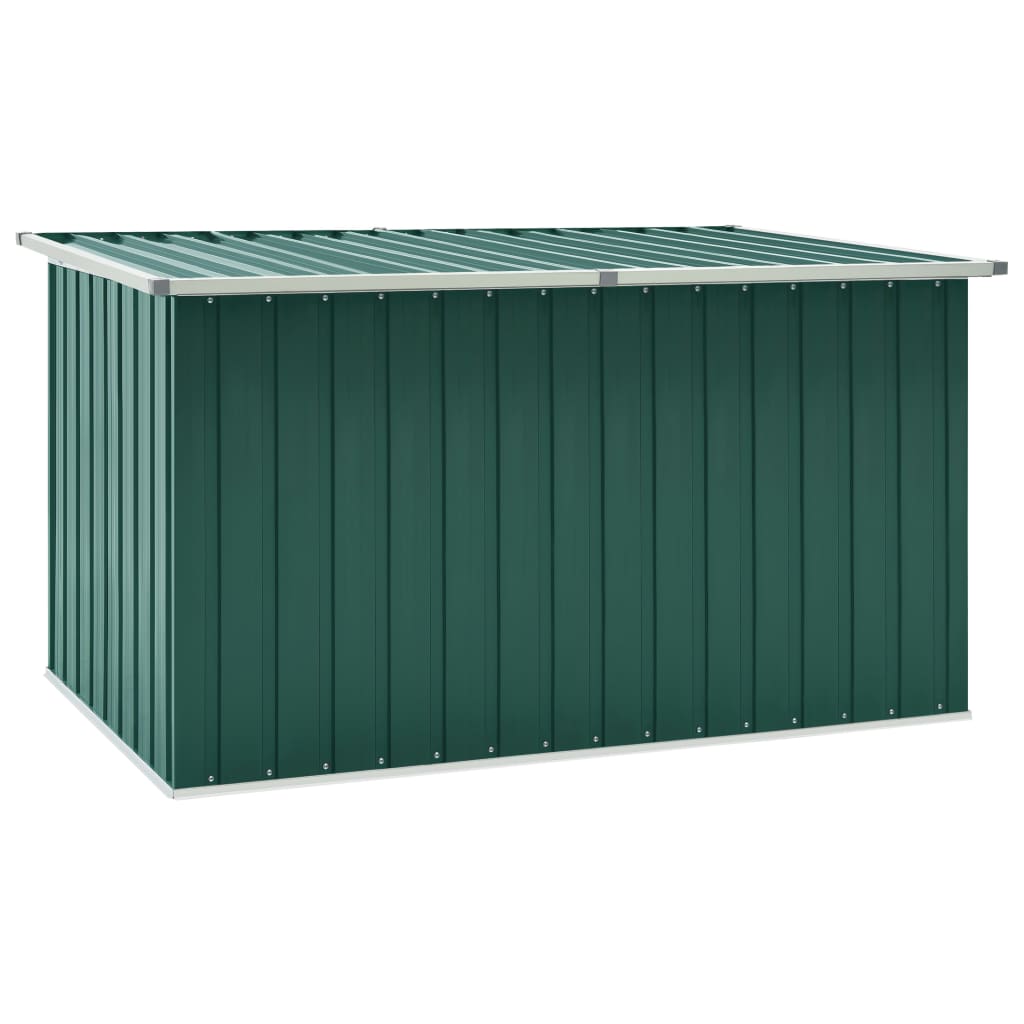 vidaXL Ladă de depozitare pentru grădină, verde, 171 x 99 x 93 cm vidaXL Ladă de depozitare pentru grădină, verde, 171 x 99 x 93 cm