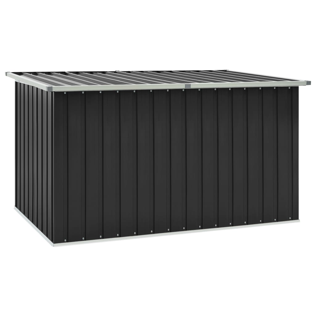 vidaXL Ladă de depozitare pentru grădină, antracit, 171 x 99 x 93 cm vidaXL Ladă de depozitare pentru grădină, antracit, 171 x 99 x 93 cm