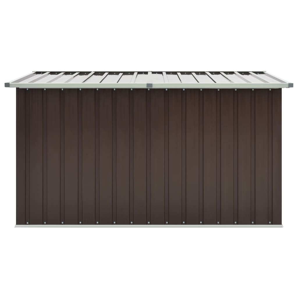 vidaXL Ladă de depozitare pentru grădină, maro, 171 x 99 x 93 cm vidaXL Ladă de depozitare pentru grădină, maro, 171 x 99 x 93 cm