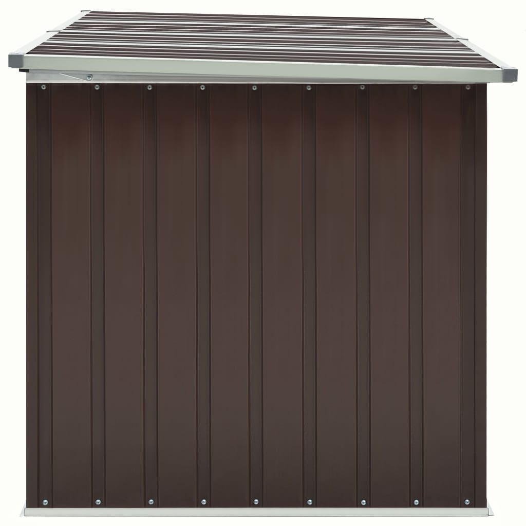 vidaXL Ladă de depozitare pentru grădină, maro, 171 x 99 x 93 cm vidaXL Ladă de depozitare pentru grădină, maro, 171 x 99 x 93 cm