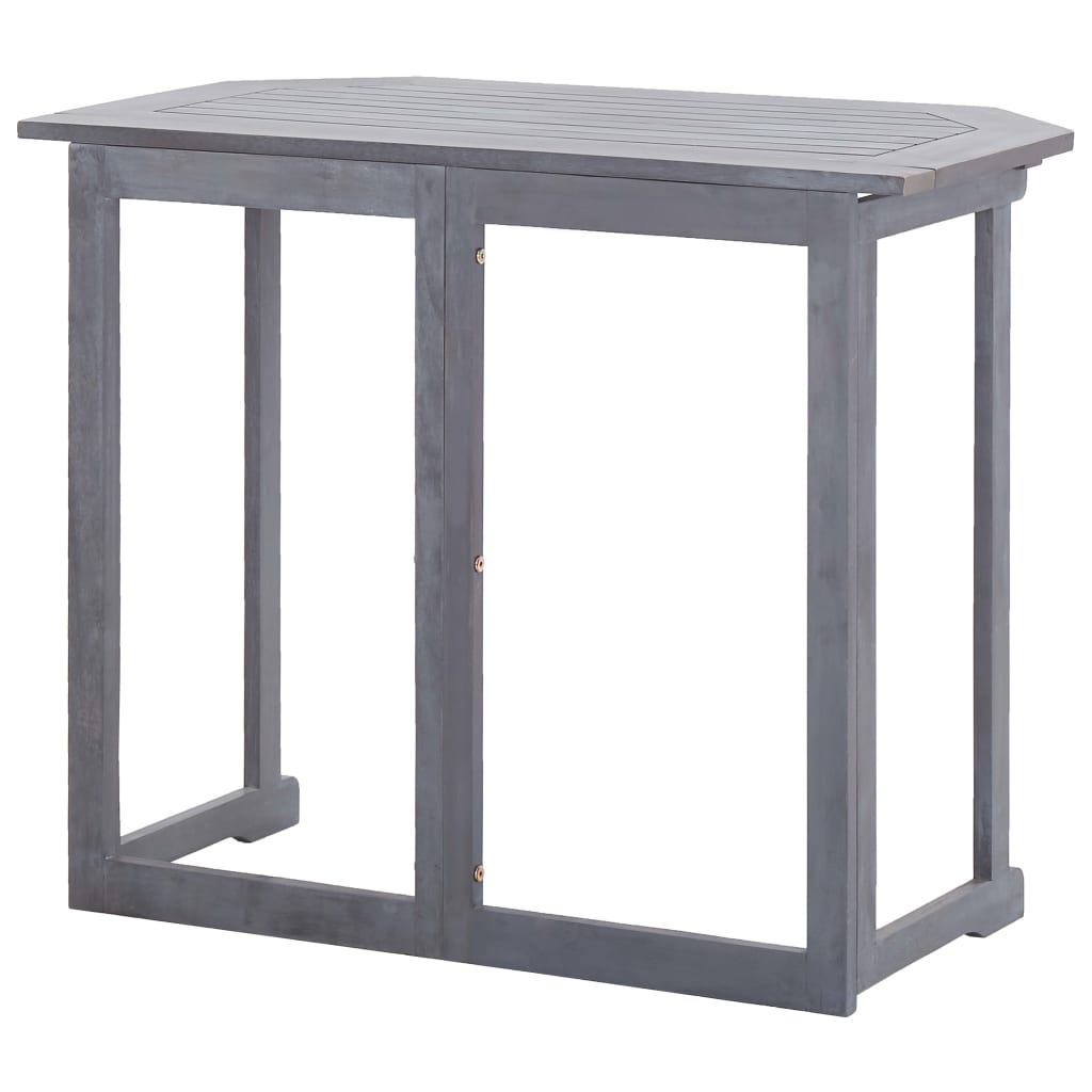 vidaXL Masă de balcon pliabilă, 90x50x74 cm, lemn masiv de acacia vidaXL Masă de balcon pliabilă, 90x50x74 cm, lemn masiv de acacia