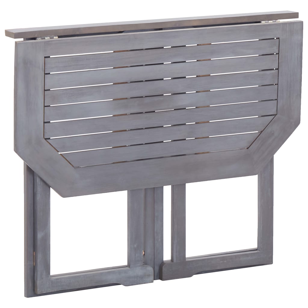 vidaXL Masă de balcon pliabilă, 90x50x74 cm, lemn masiv de acacia vidaXL Masă de balcon pliabilă, 90x50x74 cm, lemn masiv de acacia