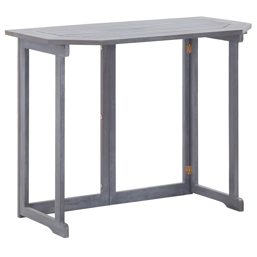 vidaXL Masă de balcon pliabilă, 90x50x74 cm, lemn masiv de acacia vidaXL Masă de balcon pliabilă, 90x50x74 cm, lemn masiv de acacia