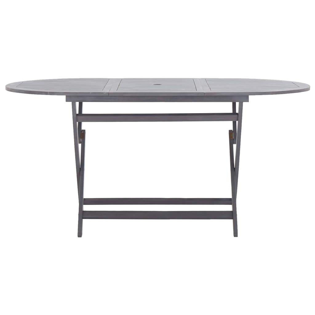 vidaXL Masă de grădină pliabilă, 160x85x75 cm, lemn masiv de acacia vidaXL Masă de grădină pliabilă, 160x85x75 cm, lemn masiv de acacia
