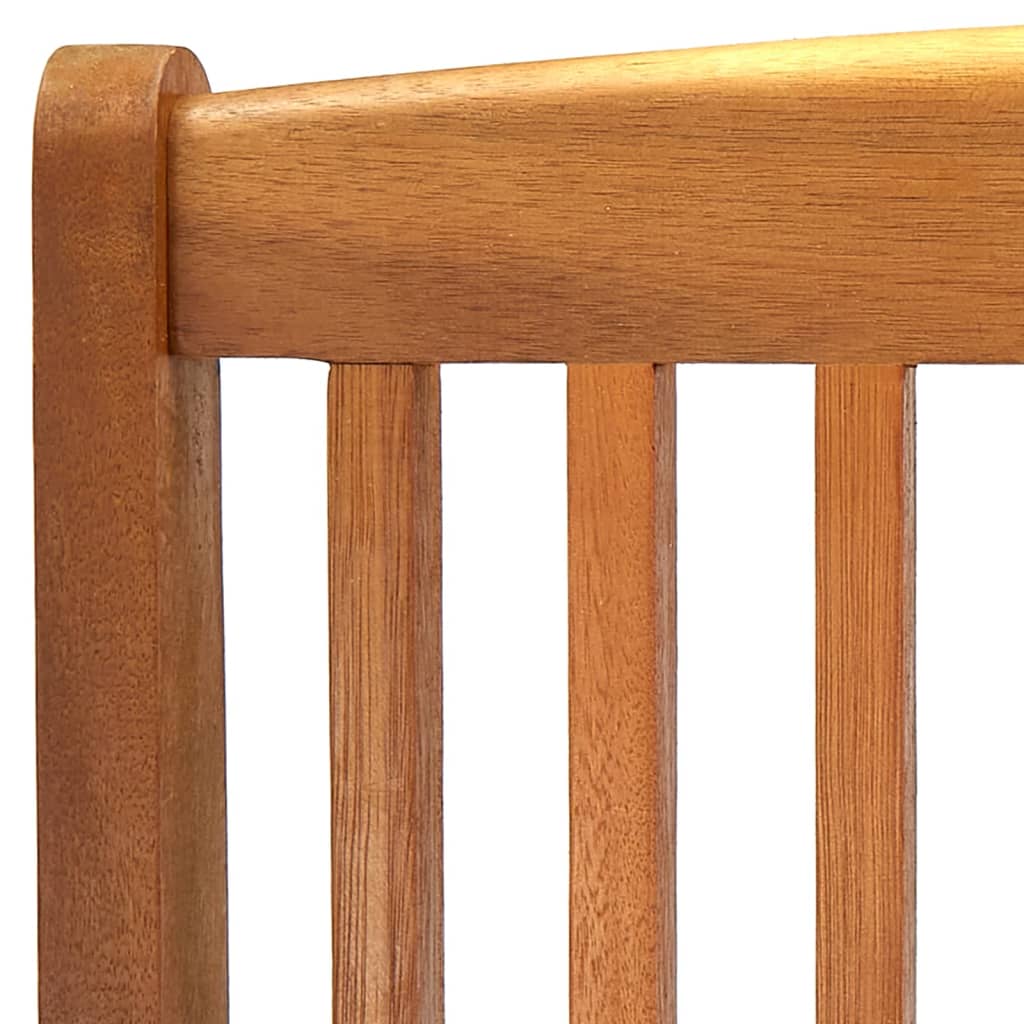 vidaXL Scaune pliabile de exterior, 4 buc., lemn masiv de acacia