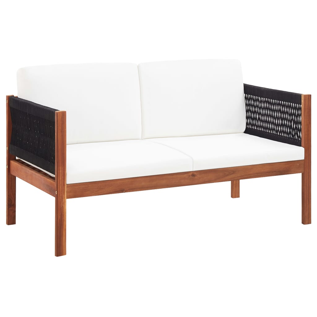 vidaXL Set mobilier de grădină, 4 piese, lemn masiv de acacia vidaXL Set mobilier de grădină, 4 piese, lemn masiv de acacia