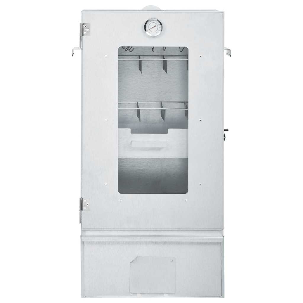 vidaXL Afumătoare cuptor grătar cu 1 kg peleți lemn, 44,5x29x83 cm vidaXL Afumătoare cuptor grătar cu 1 kg peleți lemn, 44,5x29x83 cm