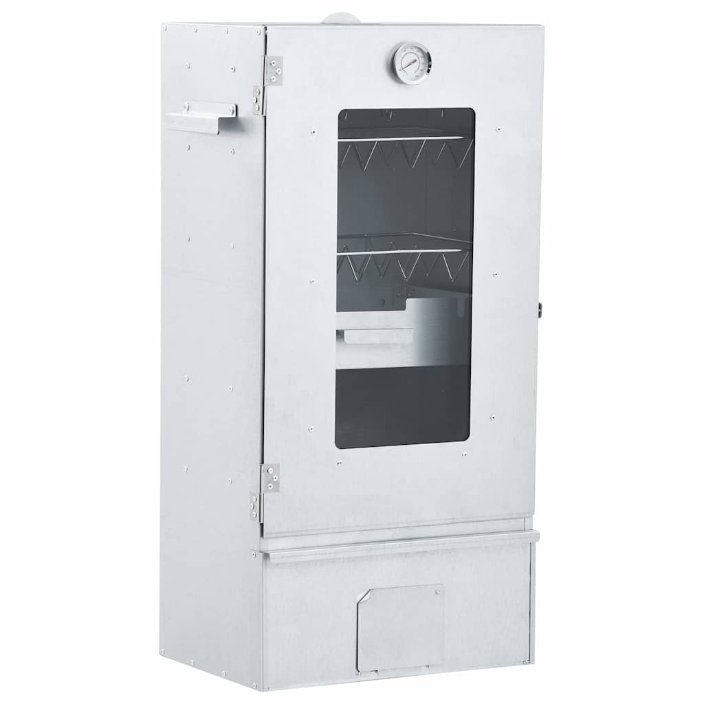 vidaXL Afumătoare cuptor grătar cu 1 kg peleți lemn, 44,5x29x83 cm vidaXL Afumătoare cuptor grătar cu 1 kg peleți lemn, 44,5x29x83 cm