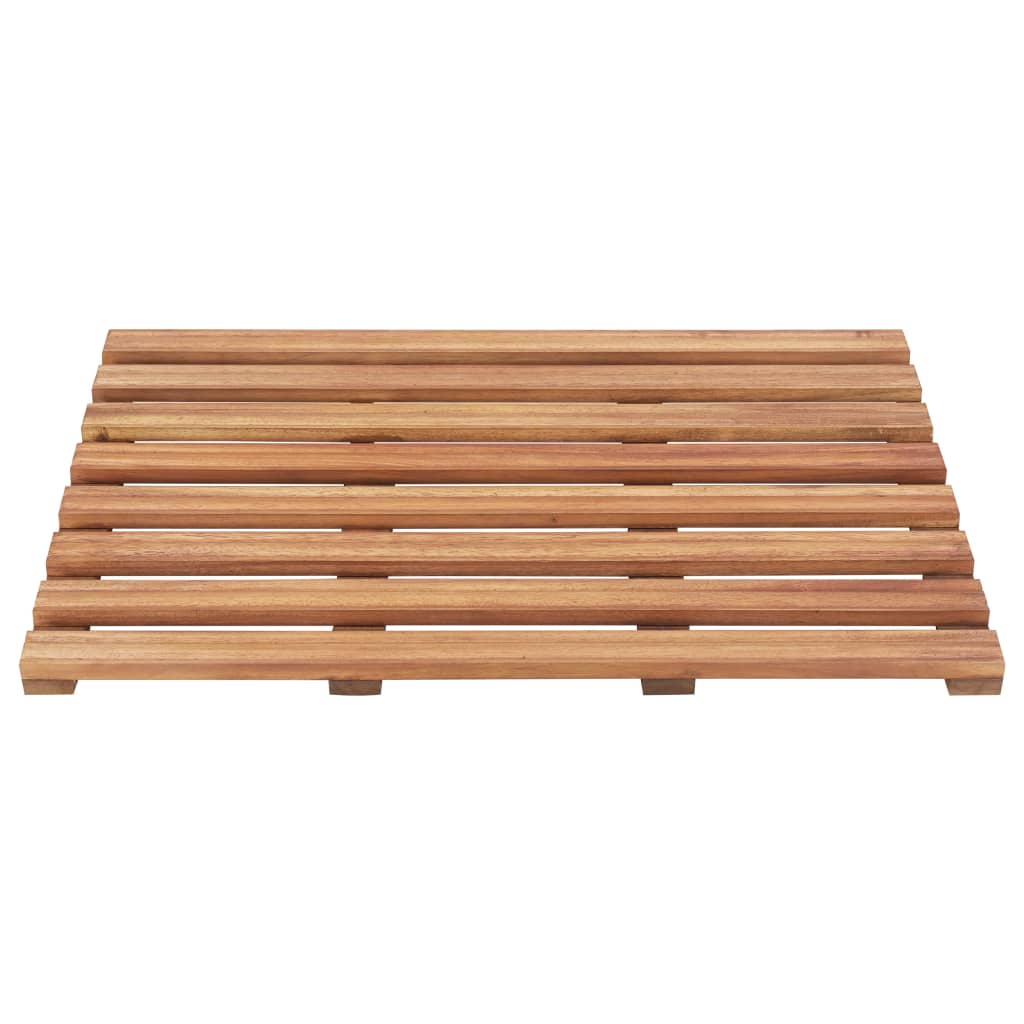 vidaXL Covoare de baie, 2 buc., 56 x 37 cm, lemn masiv de acacia vidaXL Covoare de baie, 2 buc., 56 x 37 cm, lemn masiv de acacia