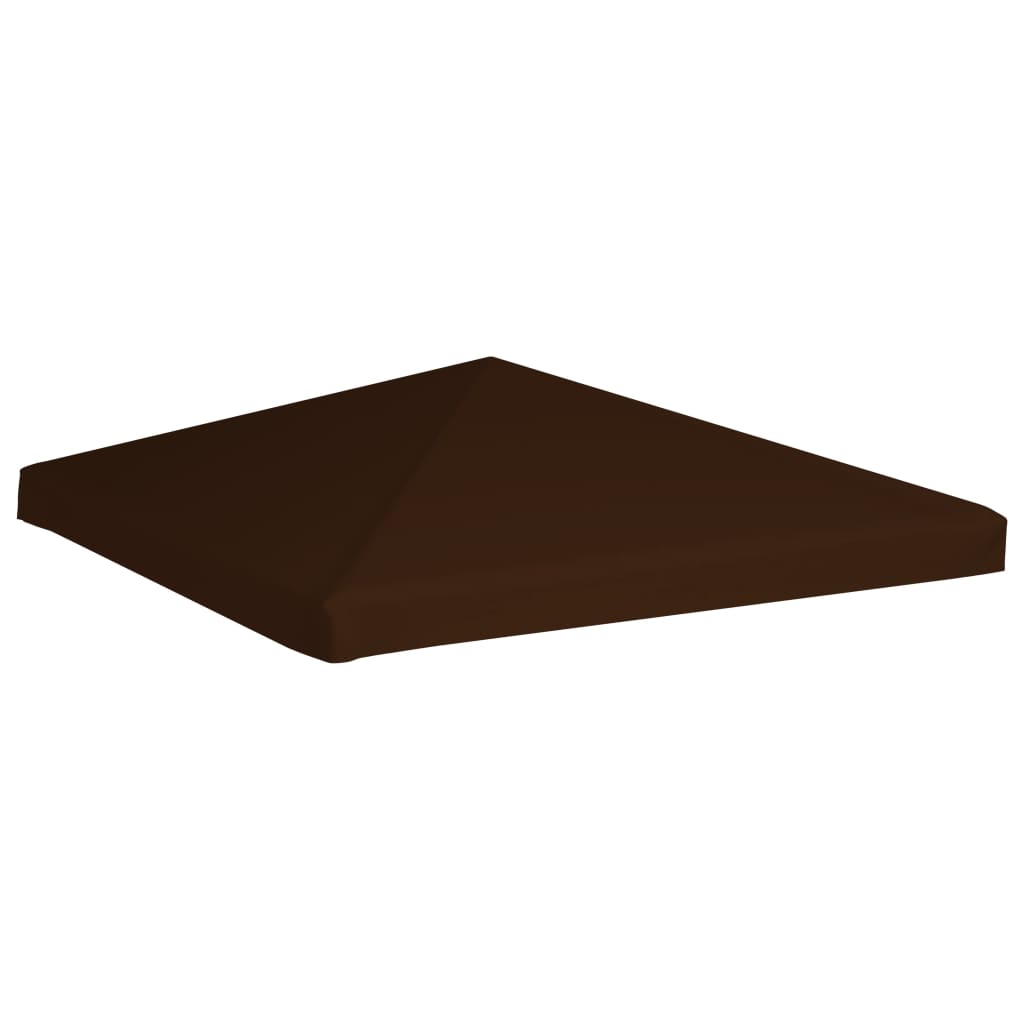 vidaXL Acoperiș pentru pavilion, 3 x 3 m, maro, 310 g/m² vidaXL Acoperiș pentru pavilion, 3 x 3 m, maro, 310 g/m²