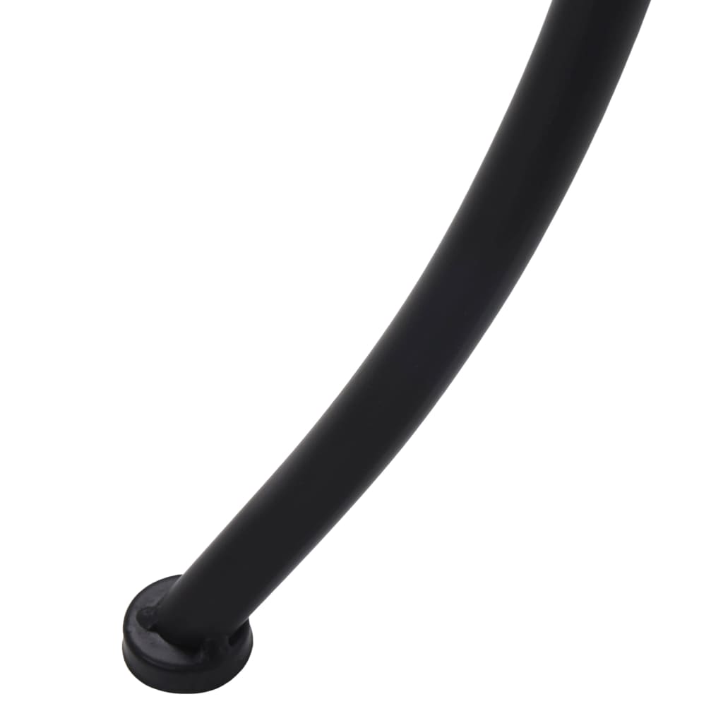 vidaXL Masă de bistro mozaic, negru și alb, 60 cm, ceramică vidaXL Masă de bistro mozaic, negru și alb, 60 cm, ceramică
