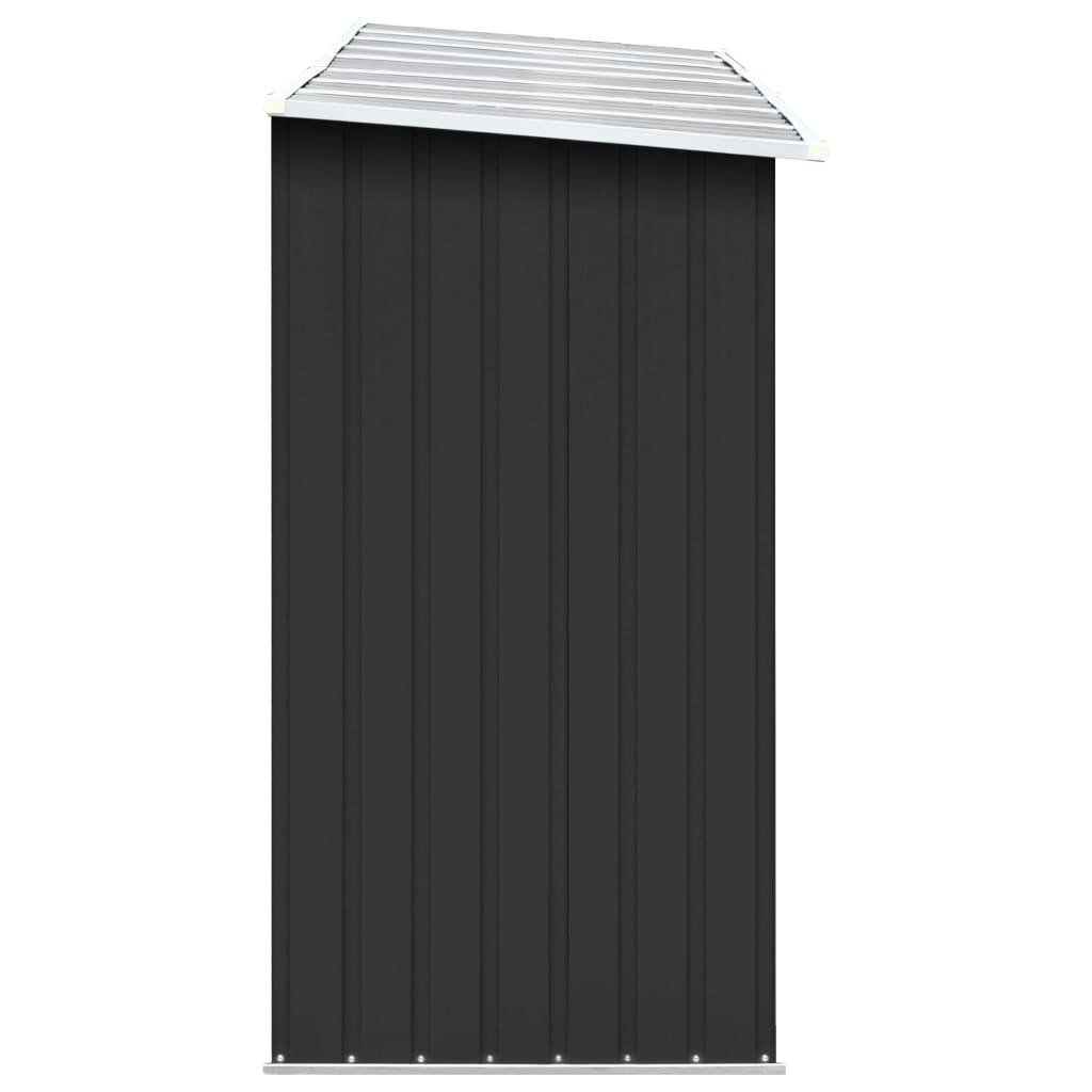 vidaXL Șopron depozitare lemne antracit 330x84x152 cm oțel galvanizat vidaXL Șopron depozitare lemne antracit 330x84x152 cm oțel galvanizat