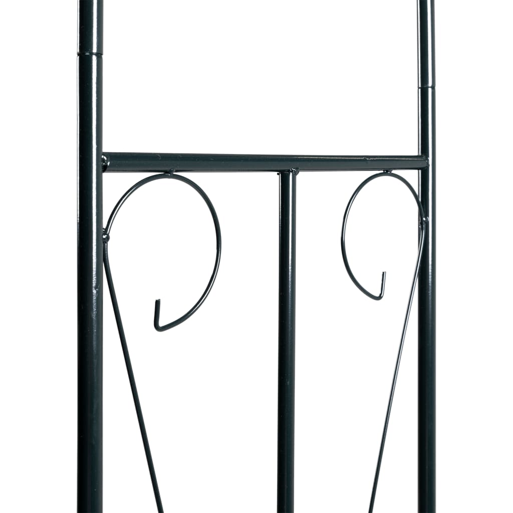 vidaXL Arcadă de grădină, verde închis, 120 x 38 x 258 cm, fier vidaXL Arcadă de grădină, verde închis, 120 x 38 x 258 cm, fier