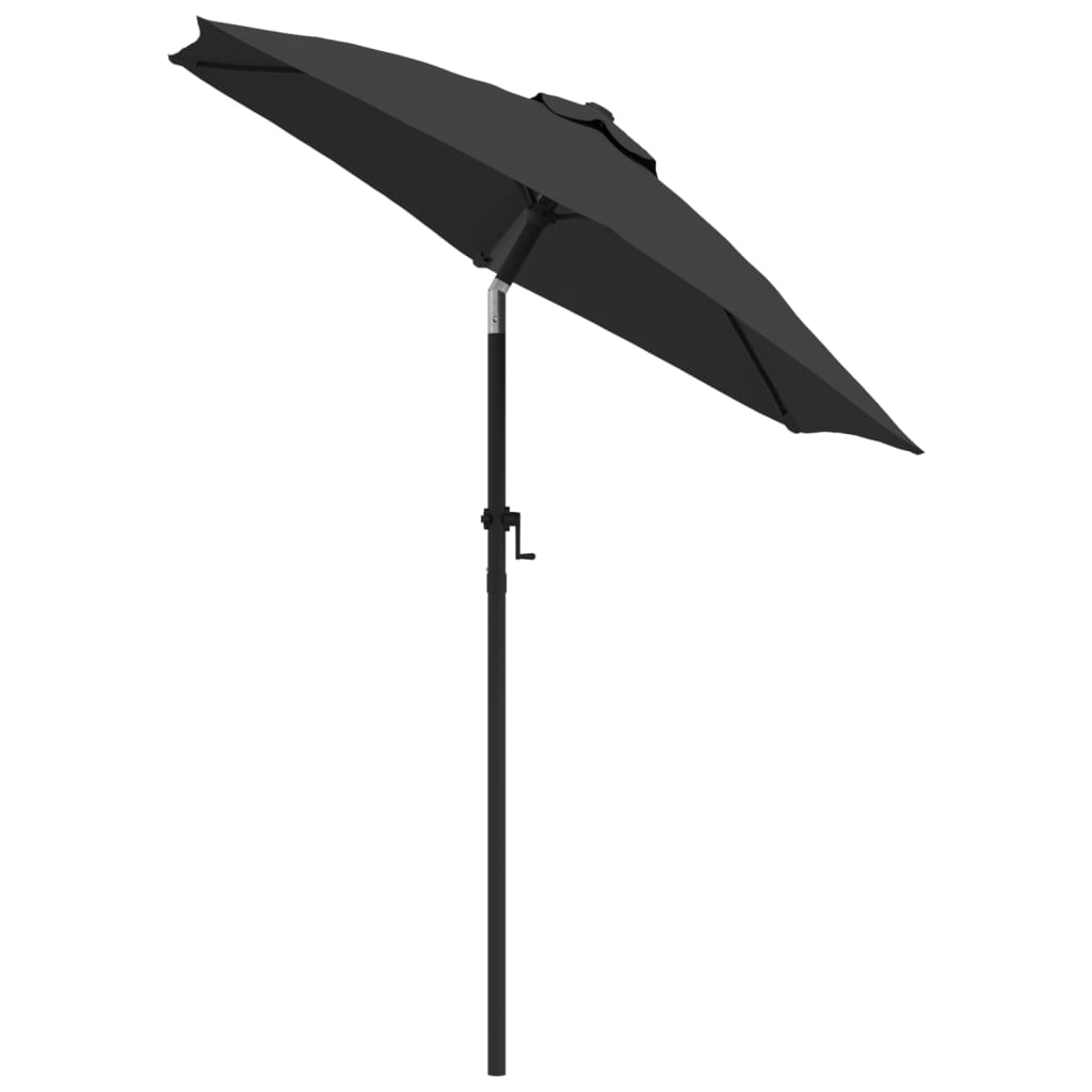 vidaXL Umbrelă de soare, antracit, 200 x 224 cm, aluminiu vidaXL Umbrelă de soare, antracit, 200 x 224 cm, aluminiu