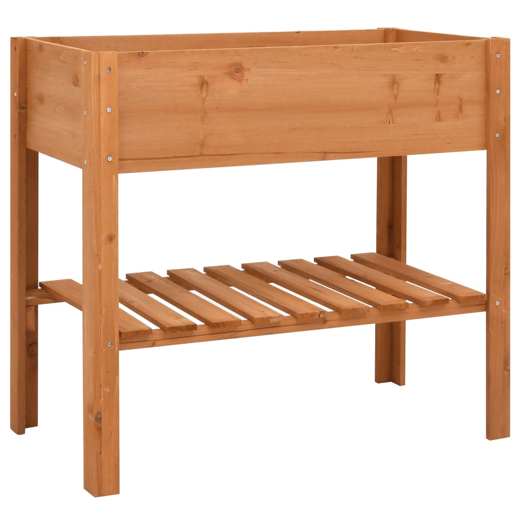 vidaXL Jardinieră, 88x43x80 cm, lemn de brad vidaXL Jardinieră, 88x43x80 cm, lemn de brad