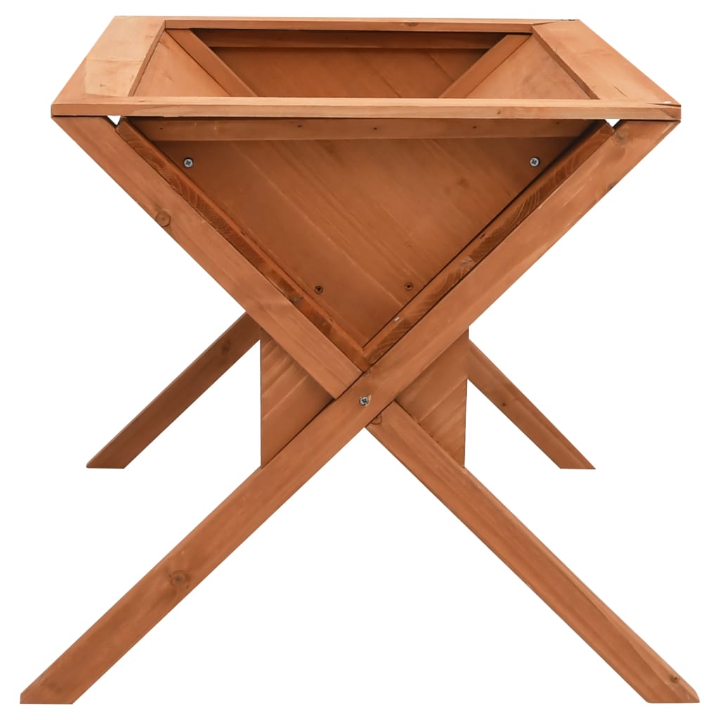 vidaXL Jardinieră, 90 x 55 x 56 cm, lemn de brad vidaXL Jardinieră, 90 x 55 x 56 cm, lemn de brad