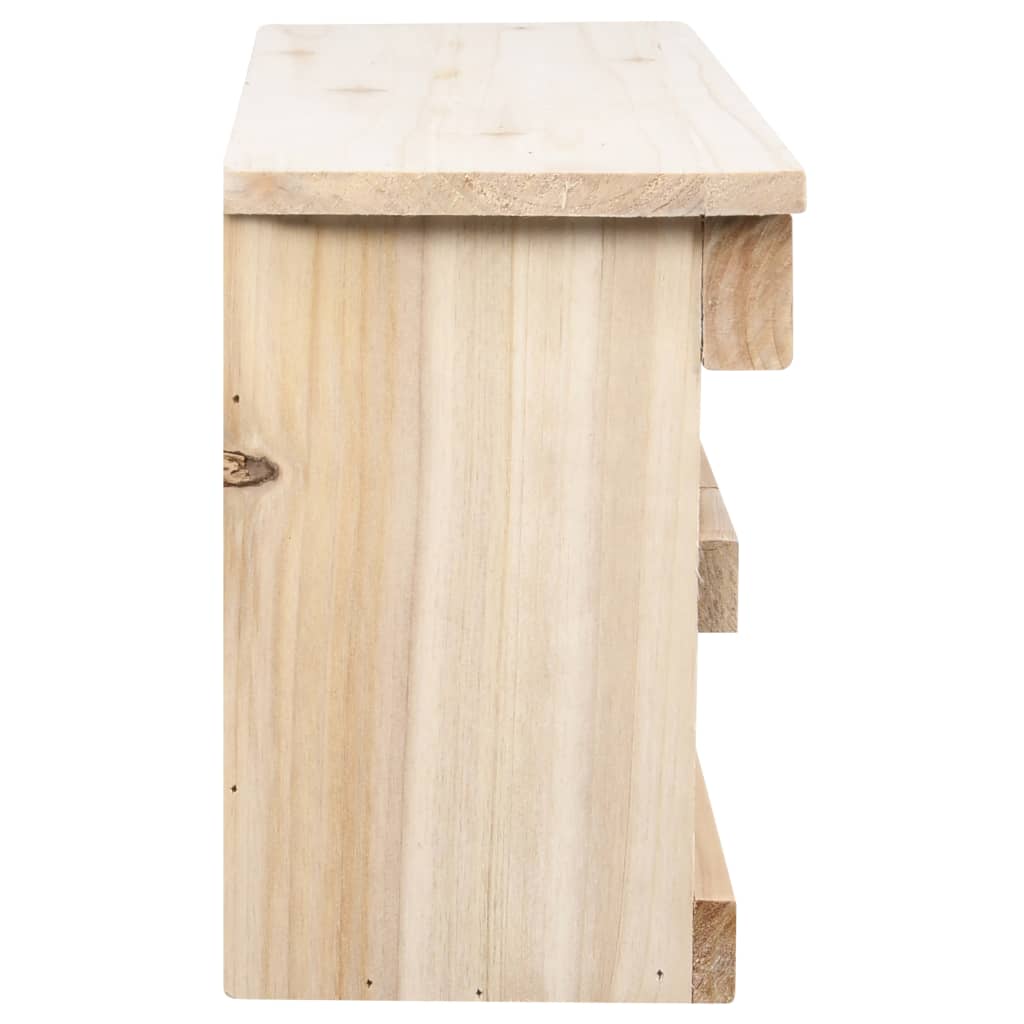 vidaXL Căsuță de vrăbii cu 5 încăperi, 68 x 15 x 21 cm, lemn de brad vidaXL Căsuță de vrăbii cu 5 încăperi, 68 x 15 x 21 cm, lemn de brad