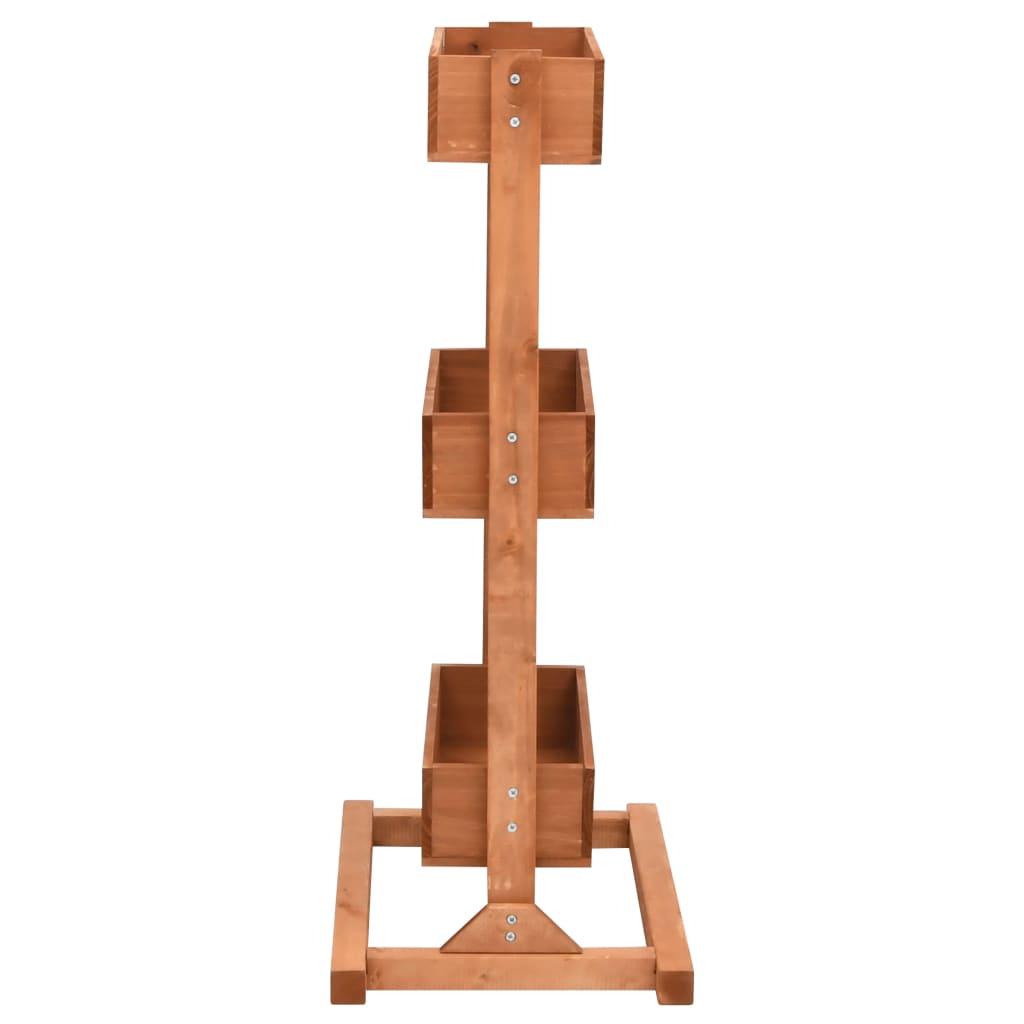 vidaXL Jardinieră, 52 x 30 x 78 cm, lemn de brad vidaXL Jardinieră, 52 x 30 x 78 cm, lemn de brad