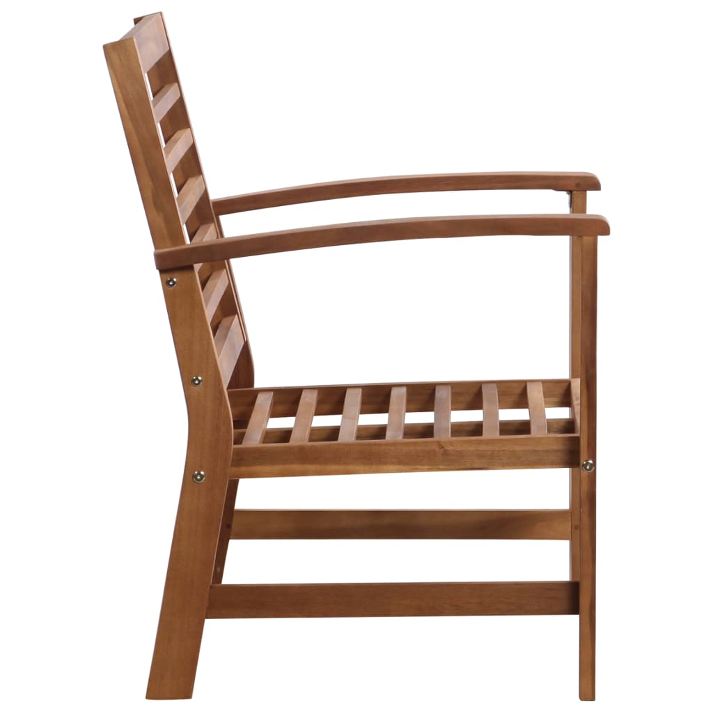 vidaXL Set mobilier de grădină, 4 piese, lemn masiv de acacia vidaXL Set mobilier de grădină, 4 piese, lemn masiv de acacia