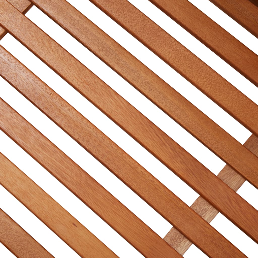 vidaXL Ladă depozitare grădină, 117x50x55 cm, lemn masiv de eucalipt vidaXL Ladă depozitare grădină, 117x50x55 cm, lemn masiv de eucalipt