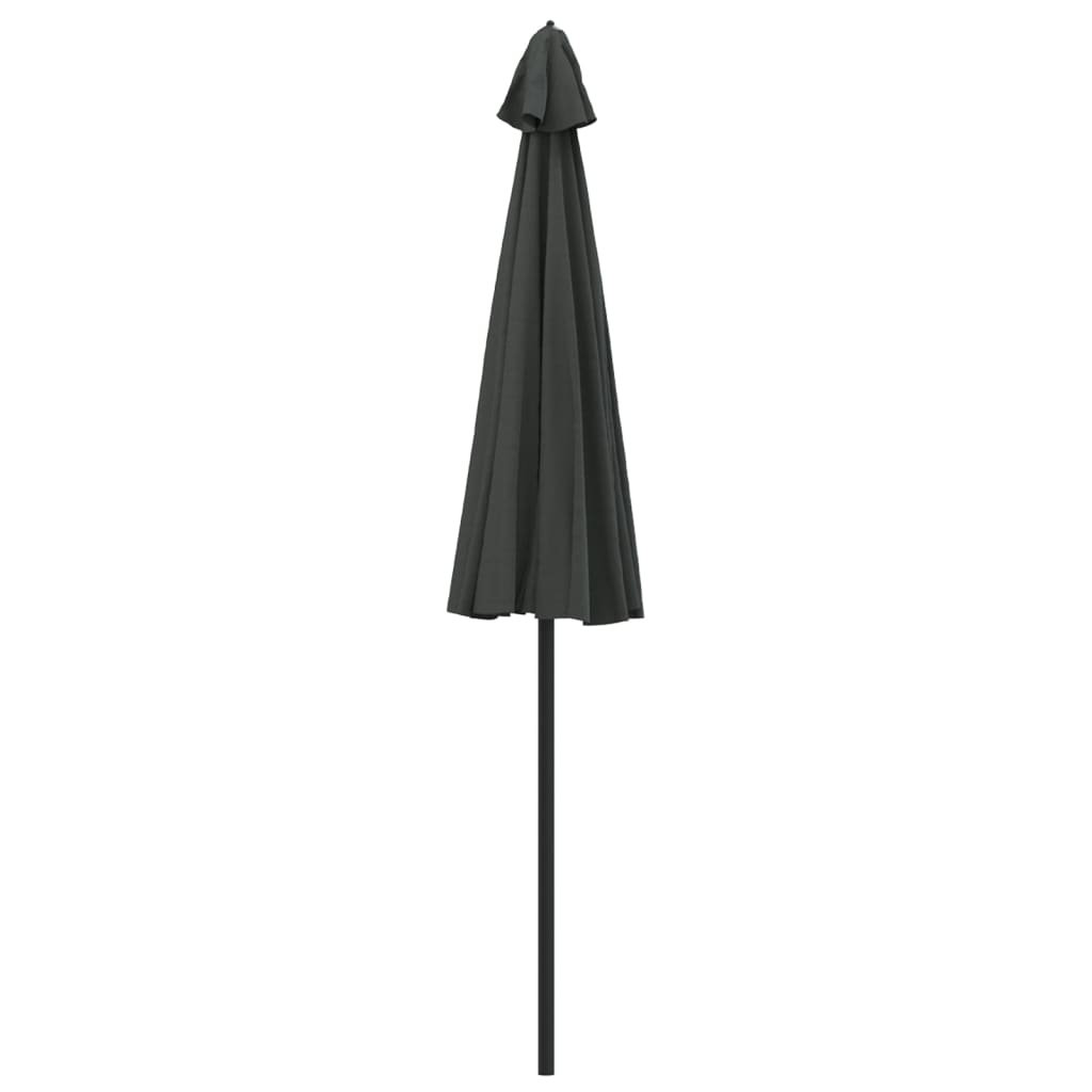 vidaXL Umbrelă de soare de exterior, stâlp aluminiu, antracit, 270 cm vidaXL Umbrelă de soare de exterior, stâlp aluminiu, antracit, 270 cm