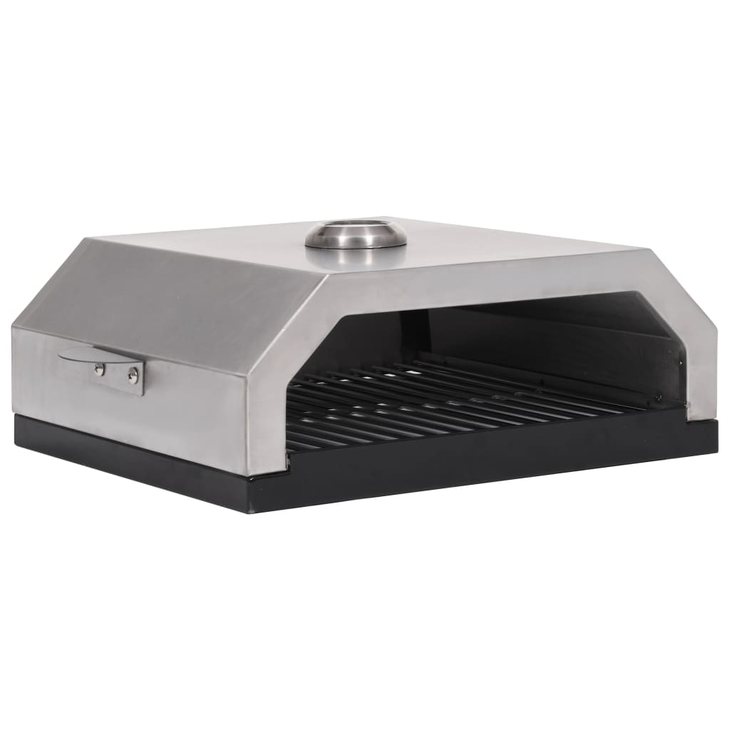 vidaXL Cuptor de pizza cu piatră ceramică pentru grătar gaz, cărbuni vidaXL Cuptor de pizza cu piatră ceramică pentru grătar gaz, cărbuni