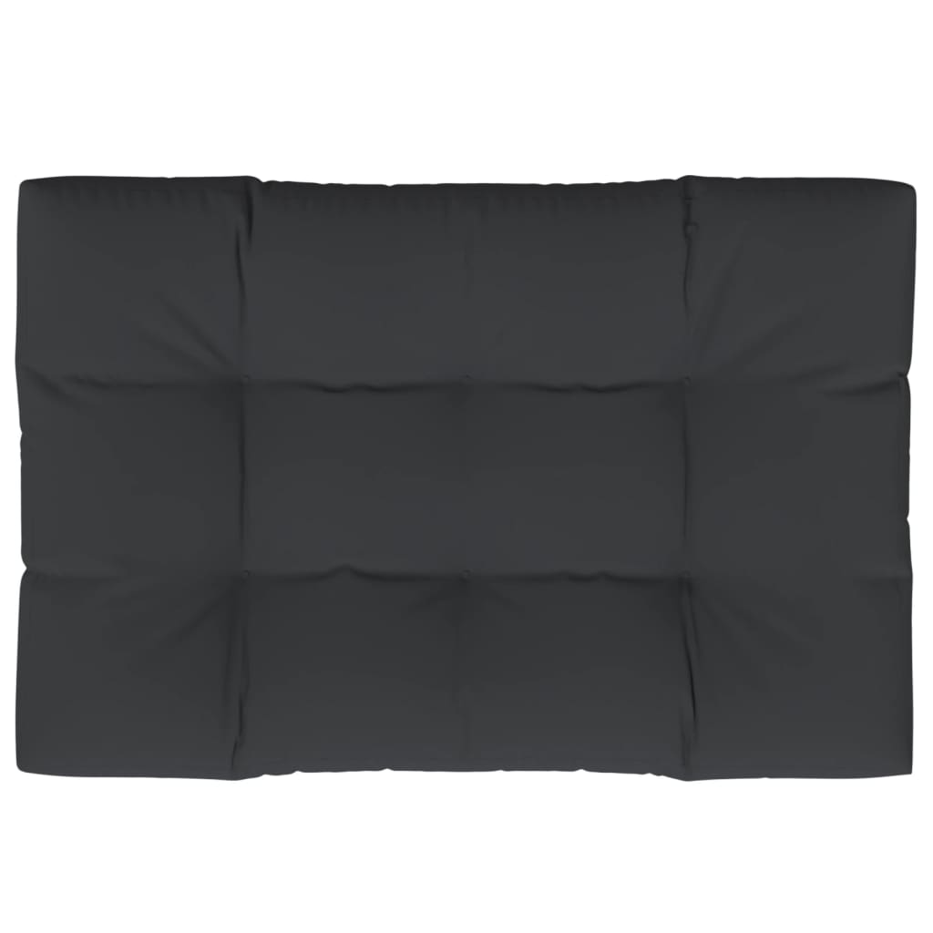 vidaXL Pernă pentru paleți, negru, 120x80x12 cm, textil vidaXL Pernă pentru paleți, negru, 120x80x12 cm, textil