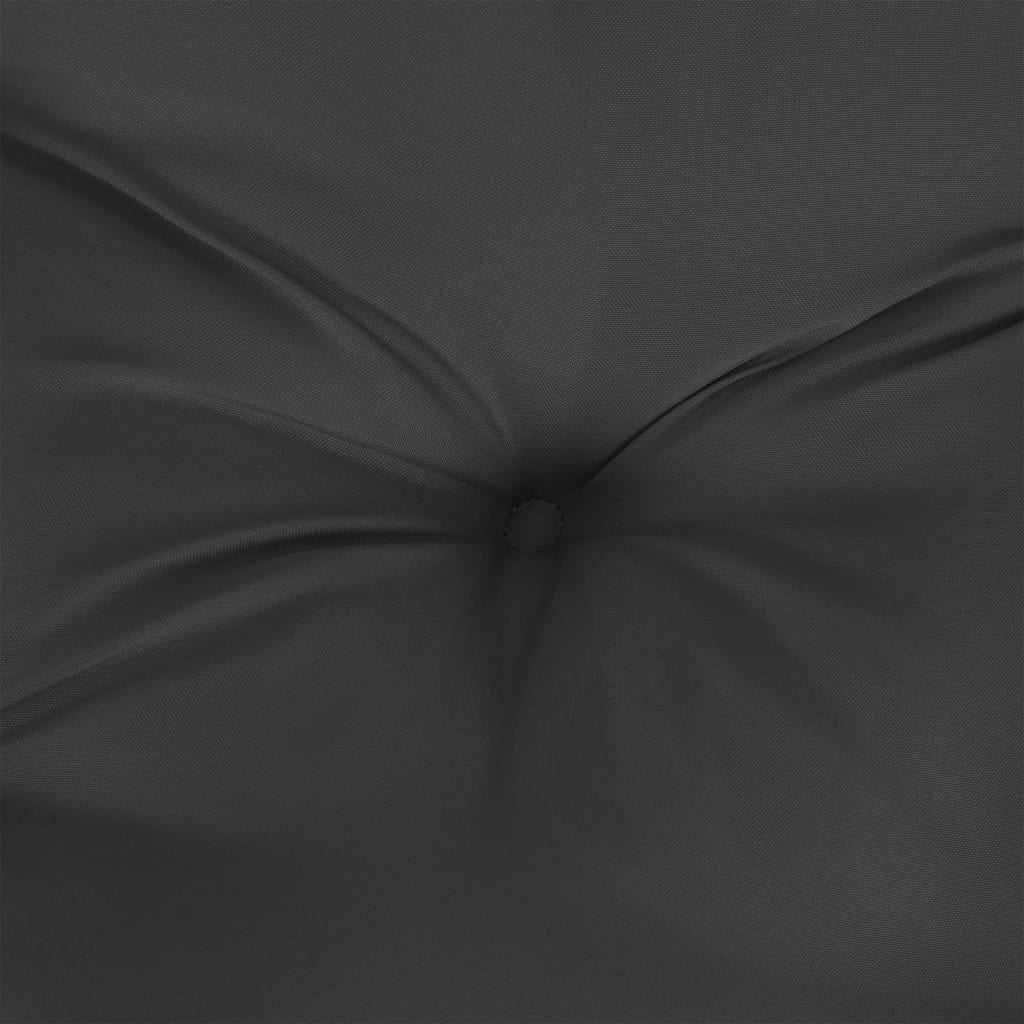 vidaXL Pernă pentru paleți, negru, 120x80x12 cm, textil vidaXL Pernă pentru paleți, negru, 120x80x12 cm, textil