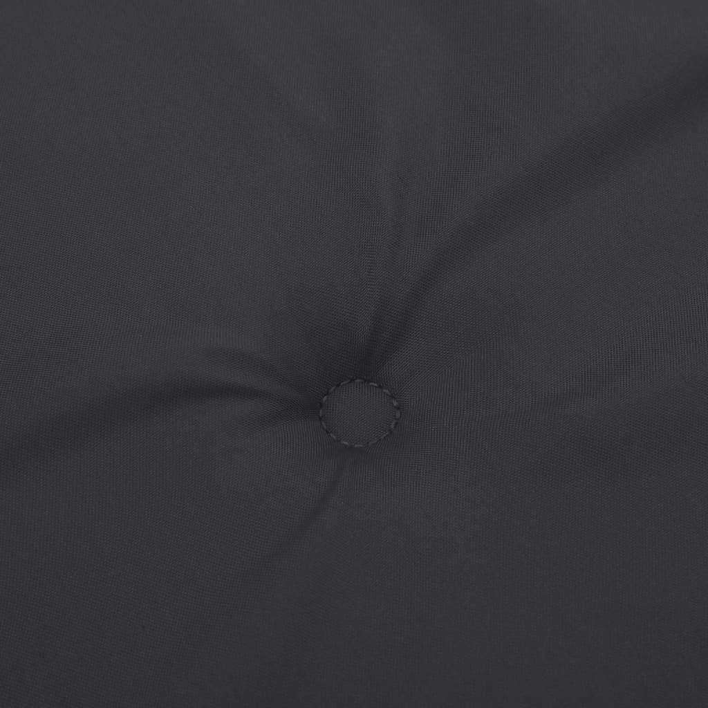 vidaXL Perne scaun spătar înalt, 2 buc., negru, 120x50x3 cm, textil vidaXL Perne scaun spătar înalt, 2 buc., negru, 120x50x3 cm, textil
