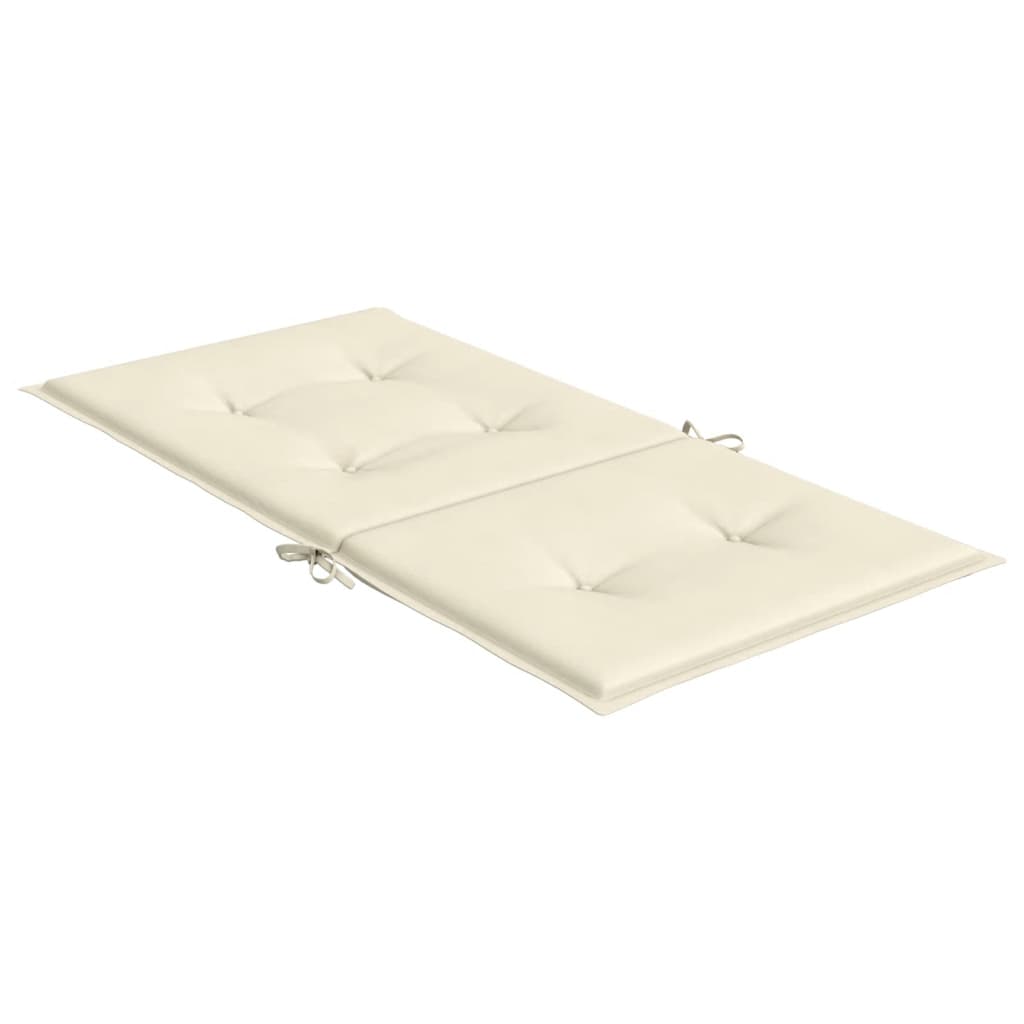 vidaXL Perne cu spătar mic, 2 buc. crem 100x50x3 cm textil oxford vidaXL Perne cu spătar mic, 2 buc. crem 100x50x3 cm textil oxford