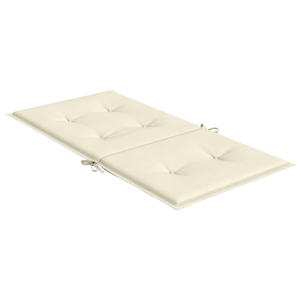 vidaXL Perne cu spătar mic, 4 buc. crem 100x50x3 cm textil oxford vidaXL Perne cu spătar mic, 4 buc. crem 100x50x3 cm textil oxford