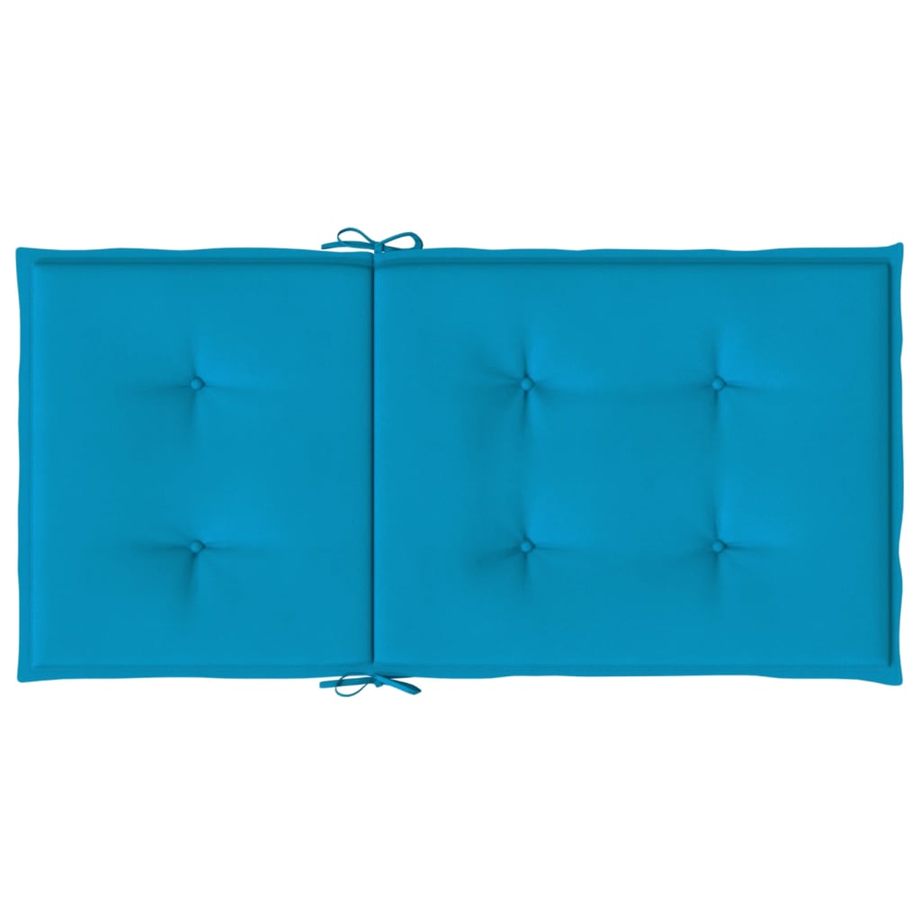 vidaXL Perne cu spătar mic, 2 buc. albastru 100x50x3 cm textil oxford vidaXL Perne cu spătar mic, 2 buc. albastru 100x50x3 cm textil oxford