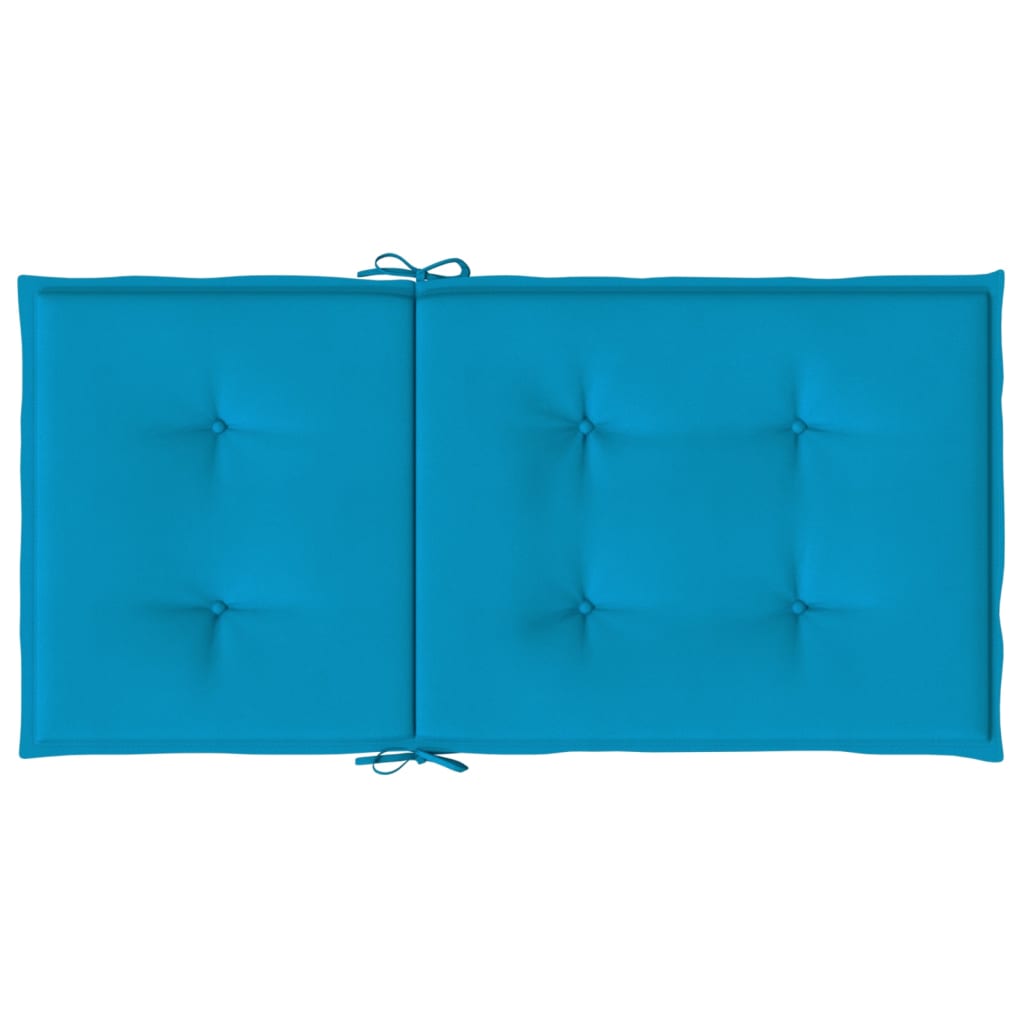 vidaXL Perne cu spătar mic, 4 buc. albastru 100x50x3 cm textil oxford vidaXL Perne cu spătar mic, 4 buc. albastru 100x50x3 cm textil oxford