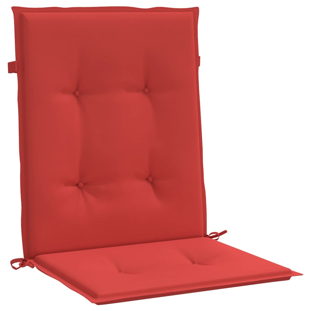 vidaXL Perne cu spătar mic, 4 buc. roșu 100x50x3 cm textil oxford vidaXL Perne cu spătar mic, 4 buc. roșu 100x50x3 cm textil oxford