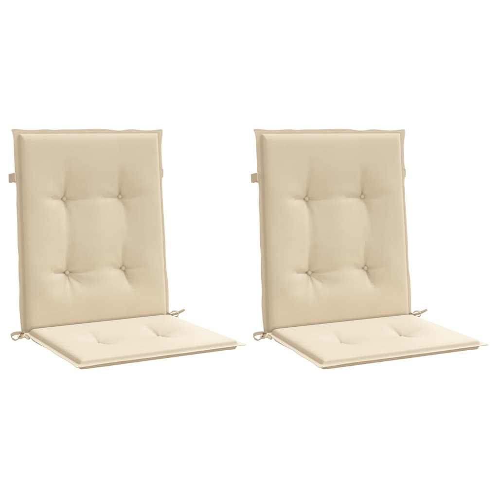 vidaXL Perne cu spătar mic, 2 buc. bej 100x50x3 cm textil oxford vidaXL Perne cu spătar mic, 2 buc. bej 100x50x3 cm textil oxford