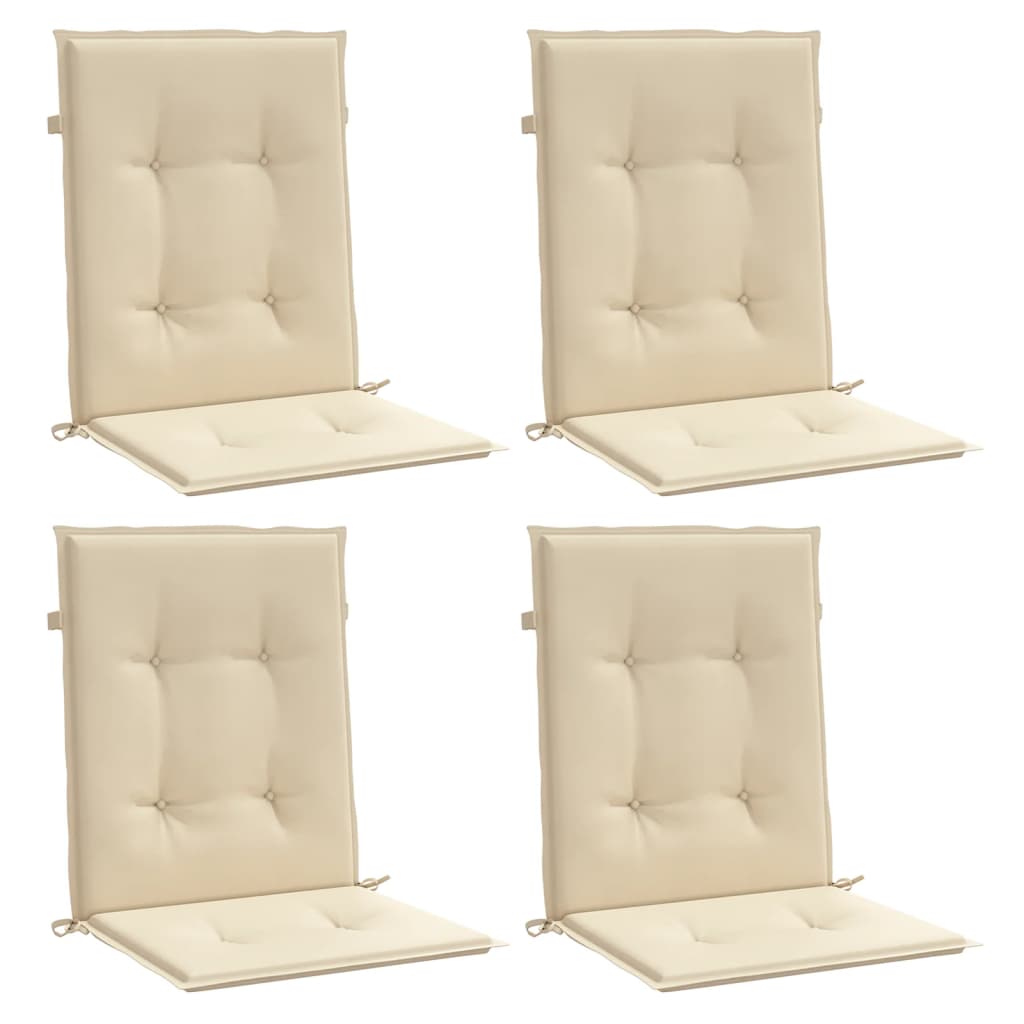 vidaXL Perne cu spătar mic, 4 buc. bej 100x50x3 cm textil oxford vidaXL Perne cu spătar mic, 4 buc. bej 100x50x3 cm textil oxford