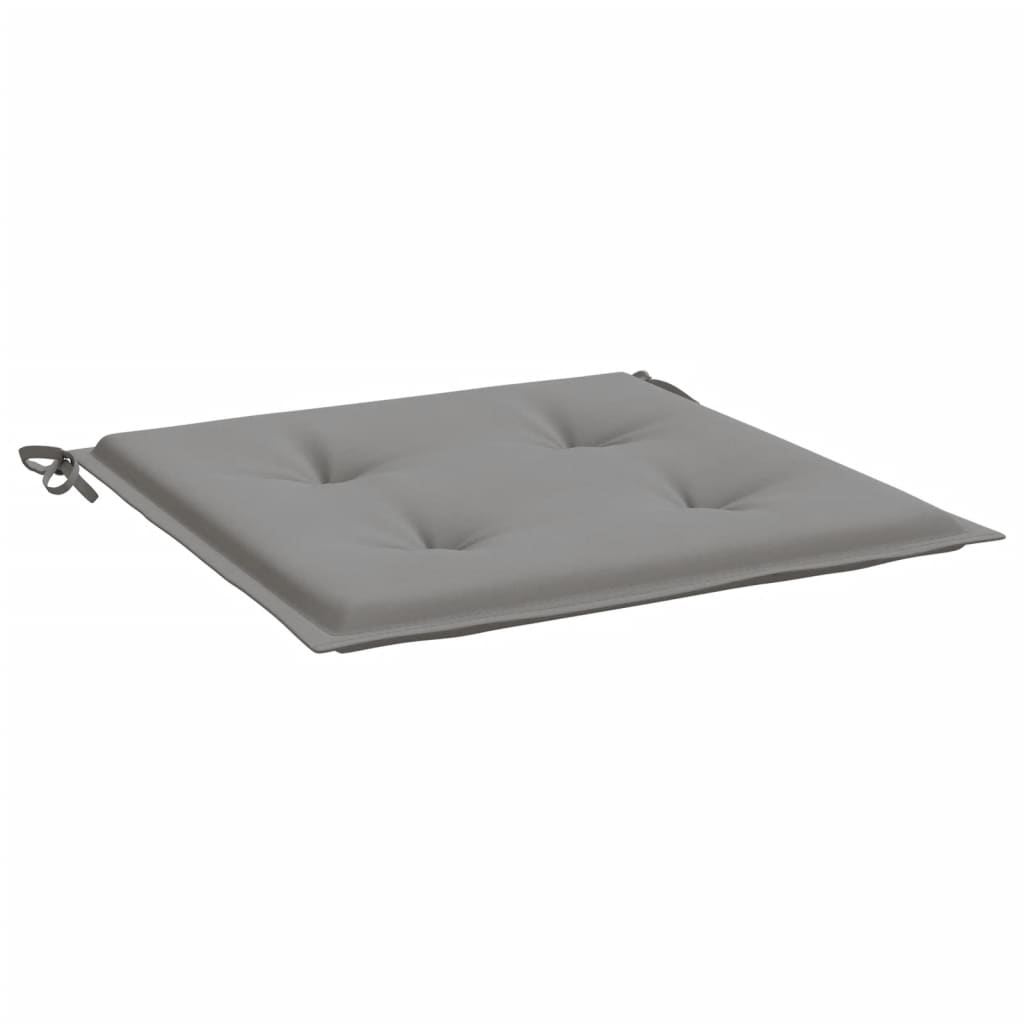 vidaXL Perne scaune de grădină 2 buc. gri 50x50x3 cm țesătură Oxford vidaXL Perne scaune de grădină 2 buc. gri 50x50x3 cm țesătură Oxford