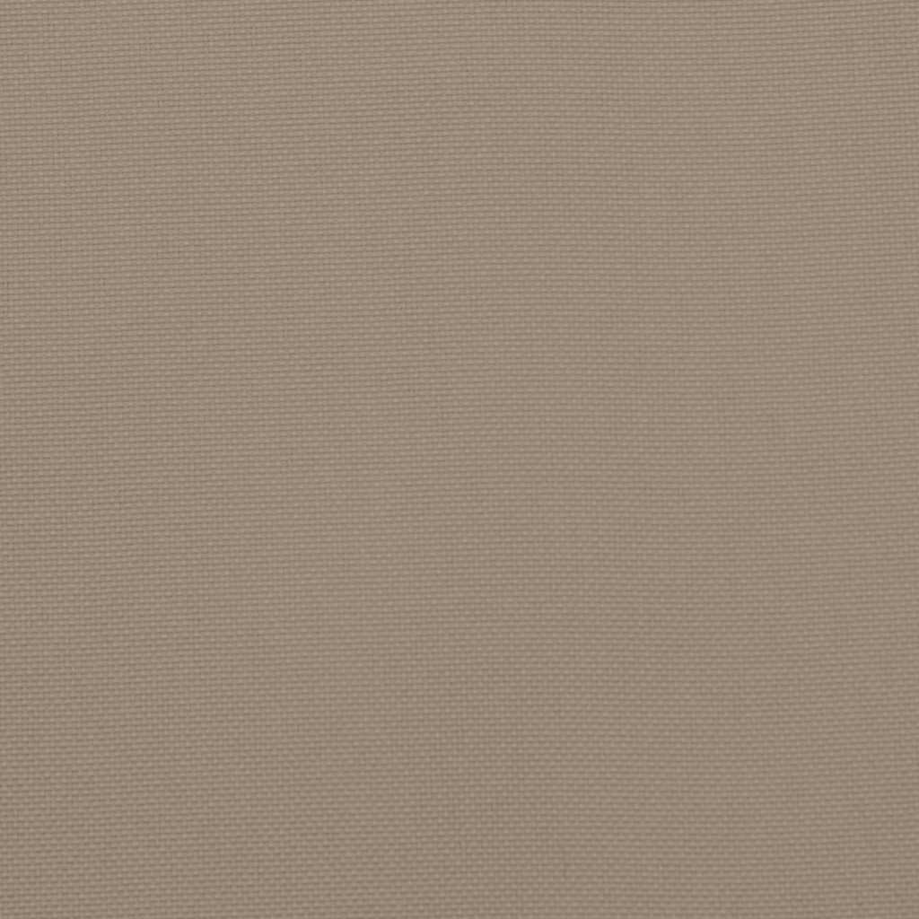 vidaXL Pernă de bancă de grădină, gri taupe, 200x50x4 cm textil oxford vidaXL Pernă de bancă de grădină, gri taupe, 200x50x4 cm textil oxford