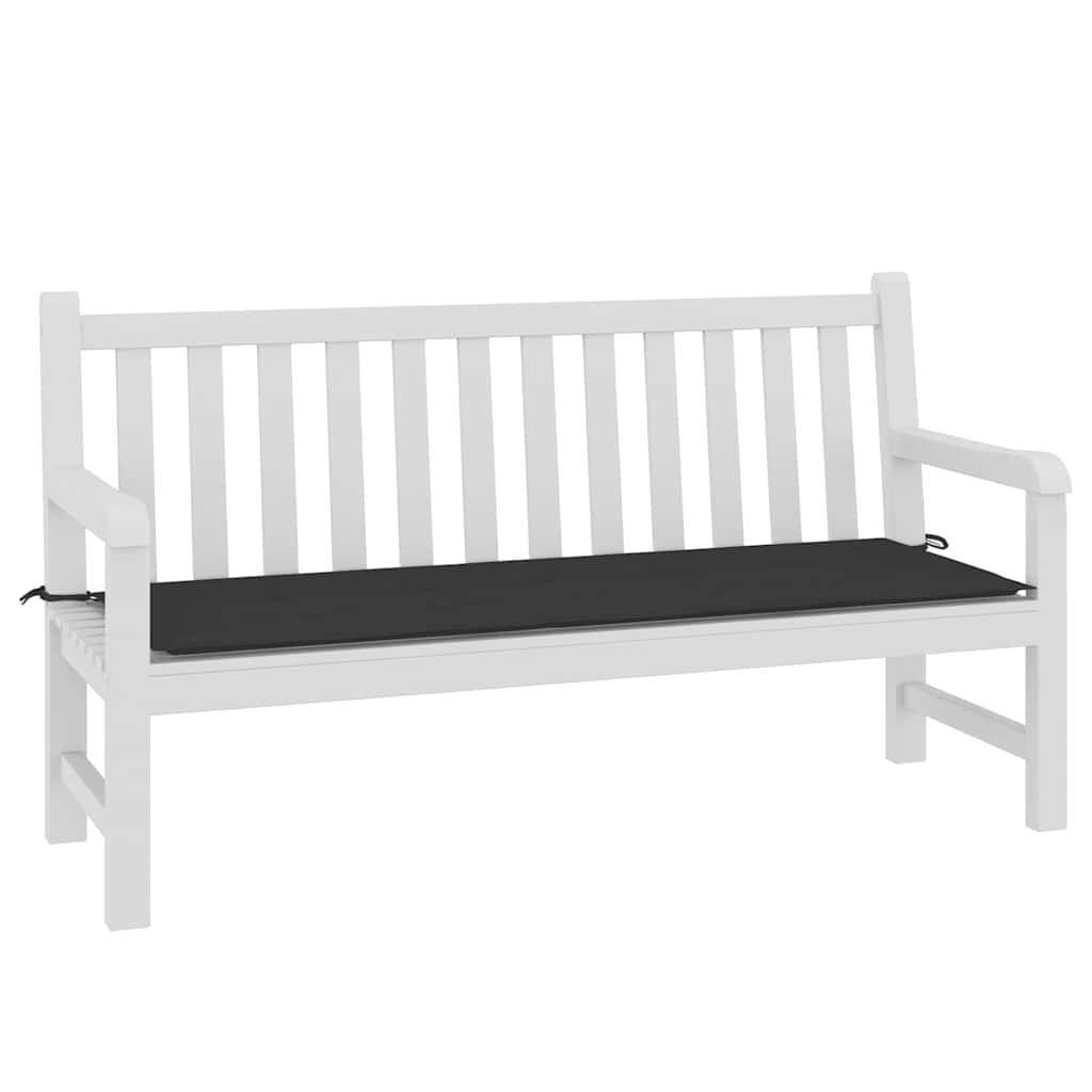 vidaXL Pernă de bancă de grădină, negru, 150x50x4 cm, textil oxford vidaXL Pernă de bancă de grădină, negru, 150x50x4 cm, textil oxford