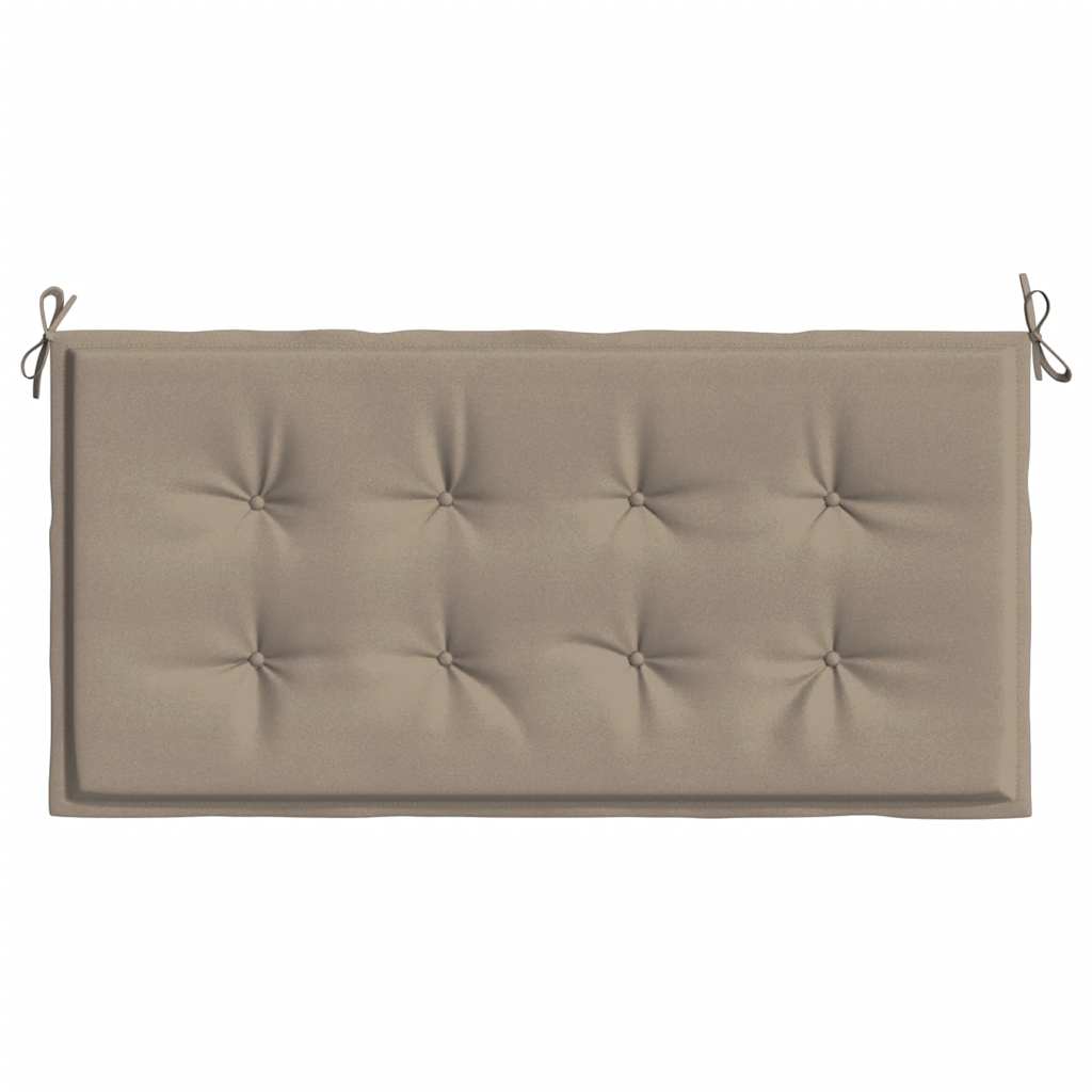 vidaXL Pernă de bancă de grădină, gri taupe, 100x50x4 cm textil oxford vidaXL Pernă de bancă de grădină, gri taupe, 100x50x4 cm textil oxford