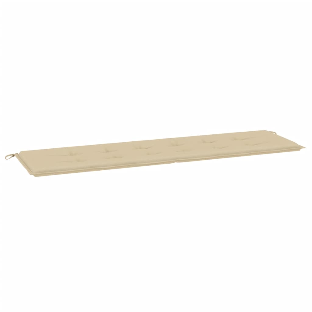 vidaXL Pernă de bancă de grădină, bej, 180x50x3 cm, textil oxford vidaXL Pernă de bancă de grădină, bej, 180x50x3 cm, textil oxford