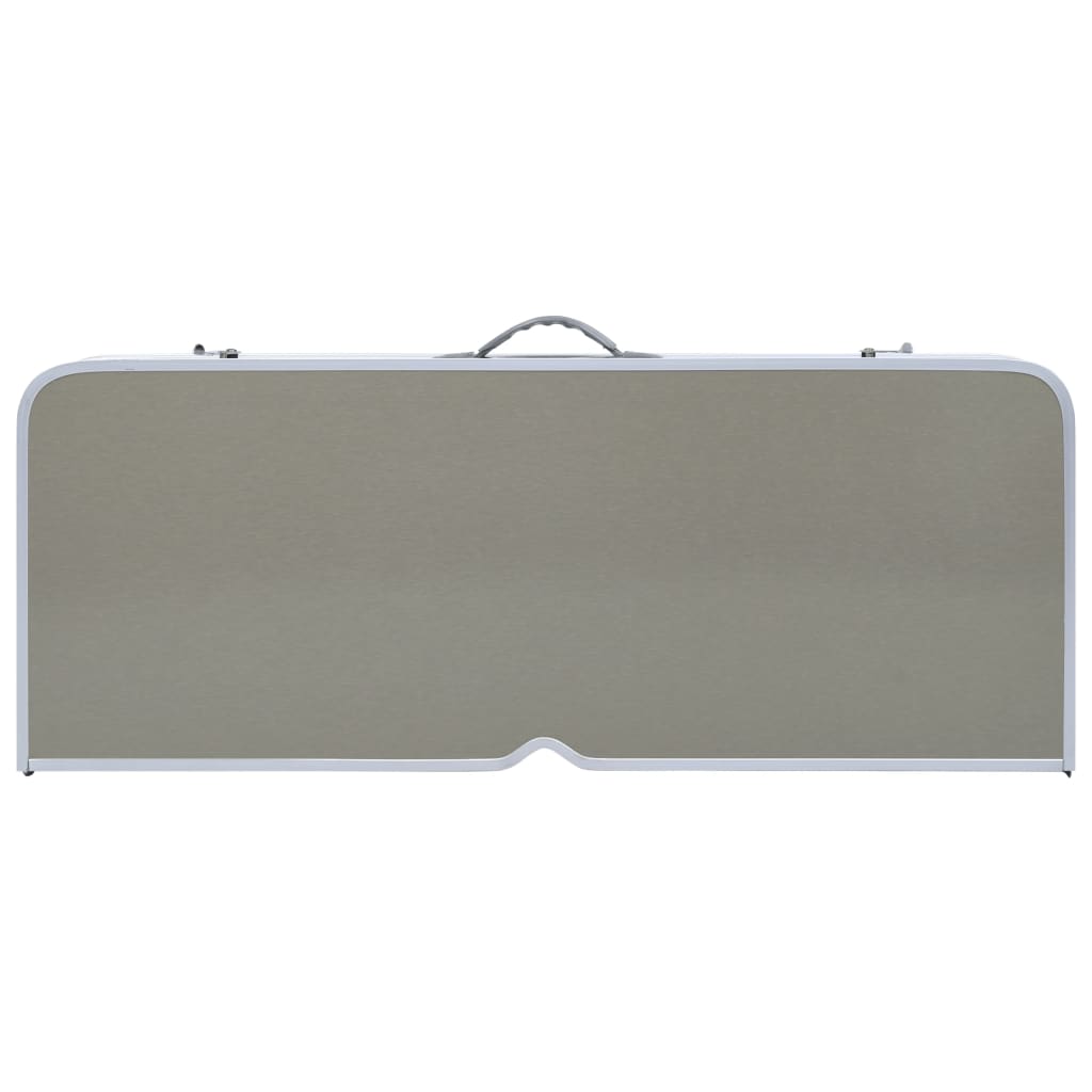 vidaXL Masă de camping pliabilă cu 4 scaune, oțel și aluminiu vidaXL Masă de camping pliabilă cu 4 scaune, oțel și aluminiu