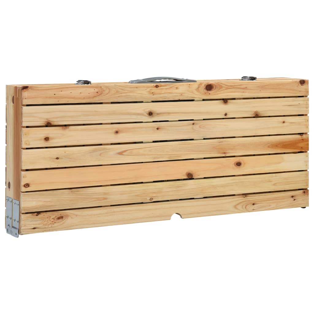 vidaXL Masă de camping pliabilă cu 4 scaune, oțel și aluminiu vidaXL Masă de camping pliabilă cu 4 scaune, oțel și aluminiu