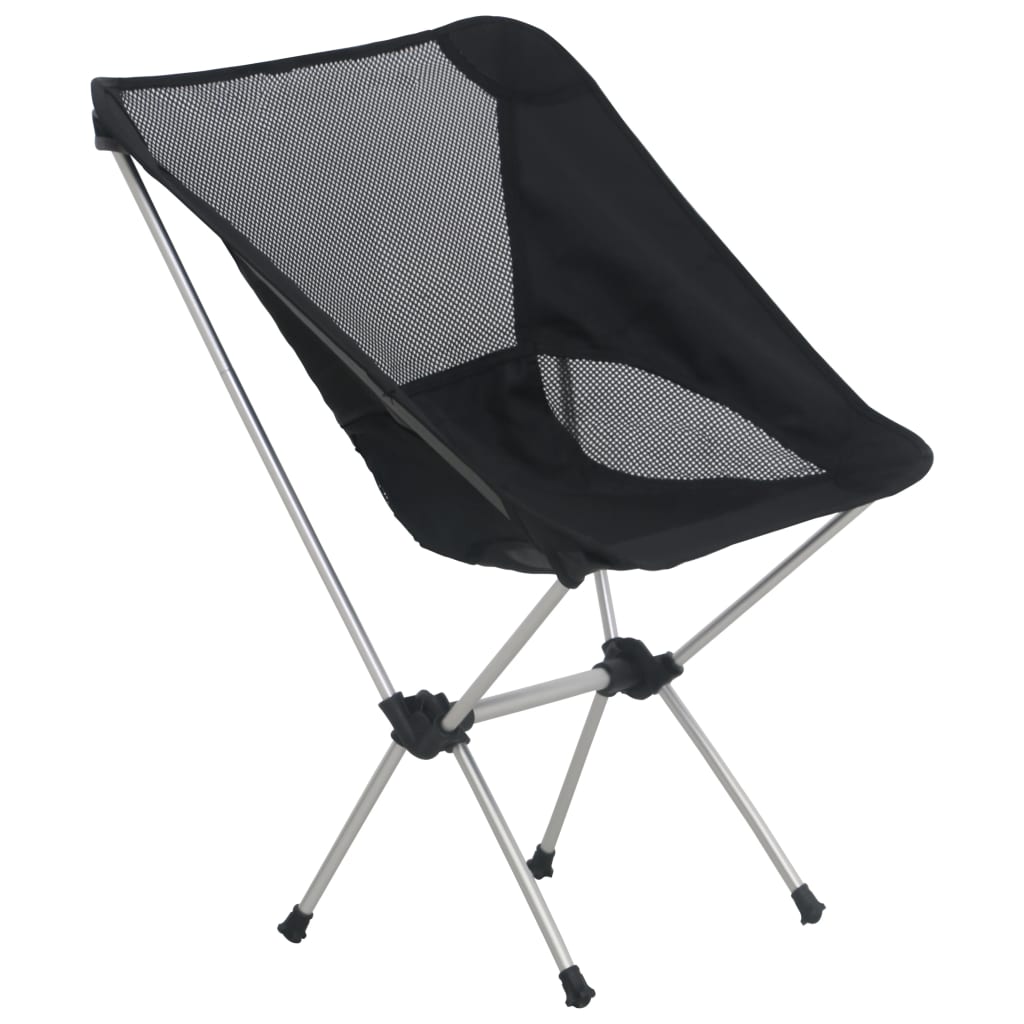 vidaXL Scaune camping pliabile cu husă, 2 buc., 54x50x65 cm, aluminiu vidaXL Scaune camping pliabile cu husă, 2 buc., 54x50x65 cm, aluminiu
