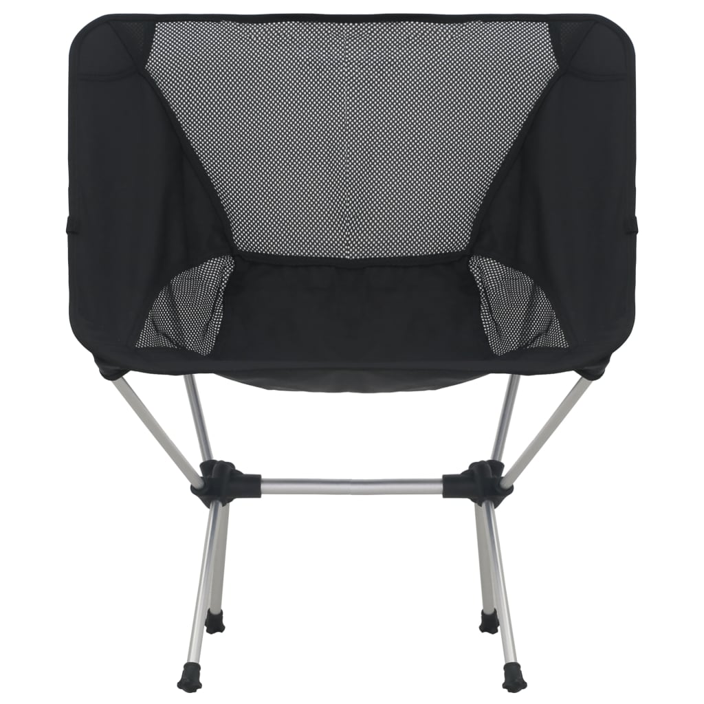 vidaXL Scaune camping pliabile cu husă, 2 buc., 54x50x65 cm, aluminiu vidaXL Scaune camping pliabile cu husă, 2 buc., 54x50x65 cm, aluminiu