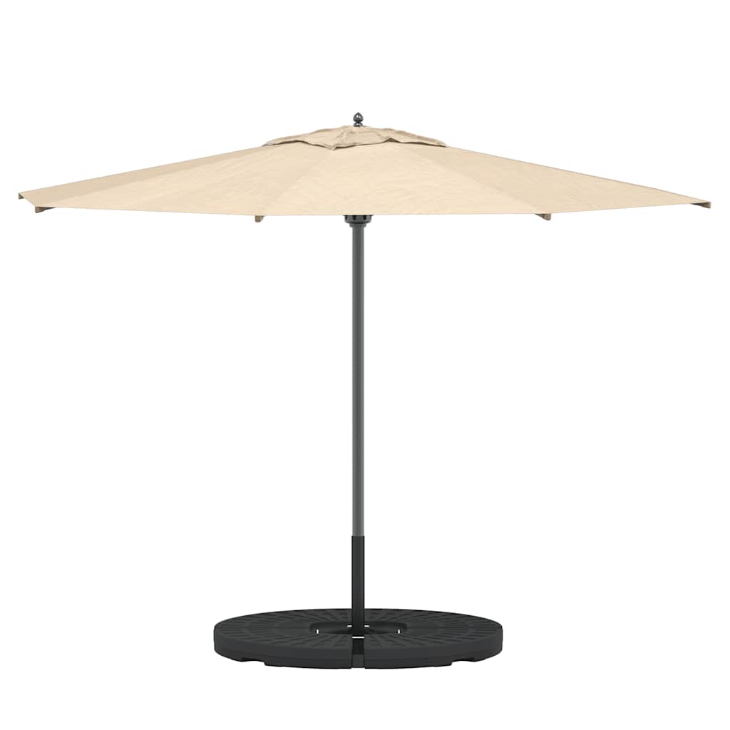 vidaXL Suport de umbrelă în formă de evantai, 4 buc., negru vidaXL Suport de umbrelă în formă de evantai, 4 buc., negru