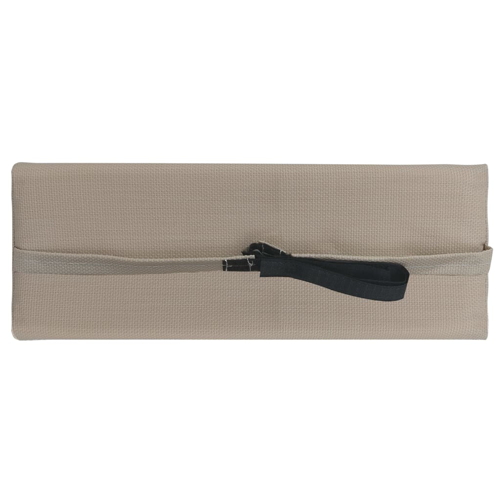 vidaXL Tetieră pentru șezlong, gri taupe, 40 x 7,5 x 15 cm, textilenă vidaXL Tetieră pentru șezlong, gri taupe, 40 x 7,5 x 15 cm, textilenă