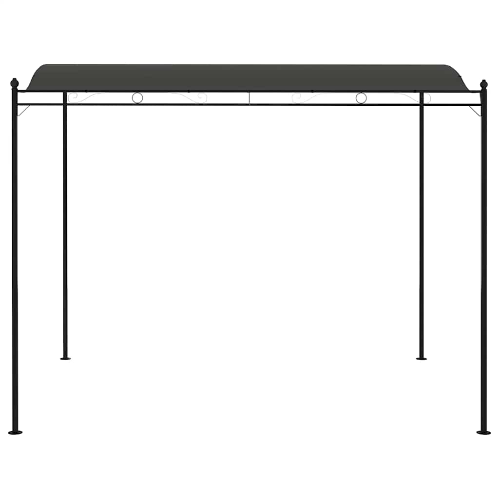 vidaXL Copertină de soare, antracit, 3 x 2,4 m